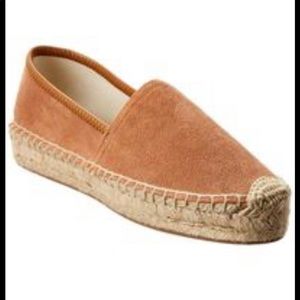 TWO pairs of Jack Rogers suede espadrilles